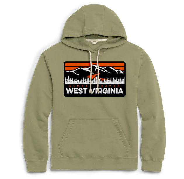 WV Almost Heaven Essential Fleece Hoodie