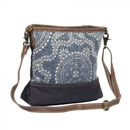 Navy Killim Shoulder Bag