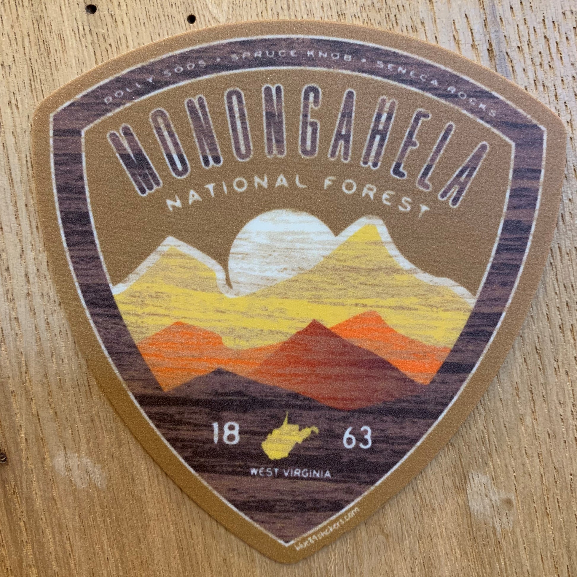 Mon National Forest Sticker