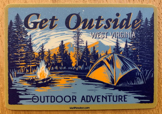 Get Outside MTN Camp Sticker