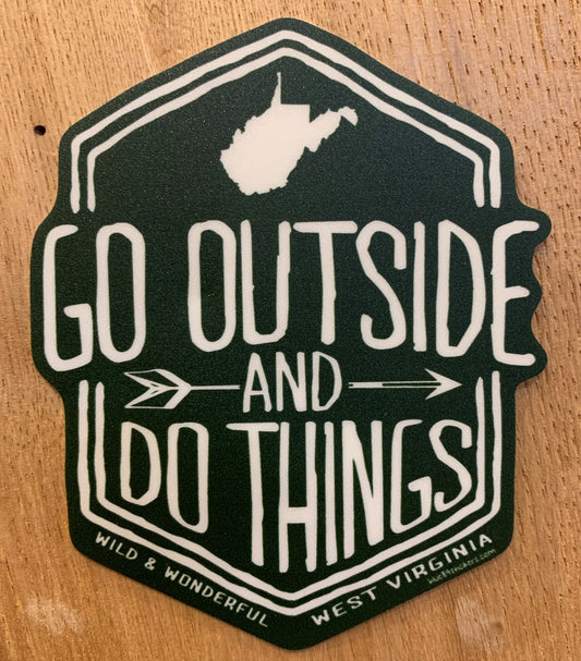 Go Outside Sticker