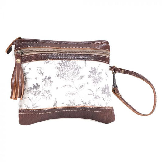 Creamy Petal Pouch