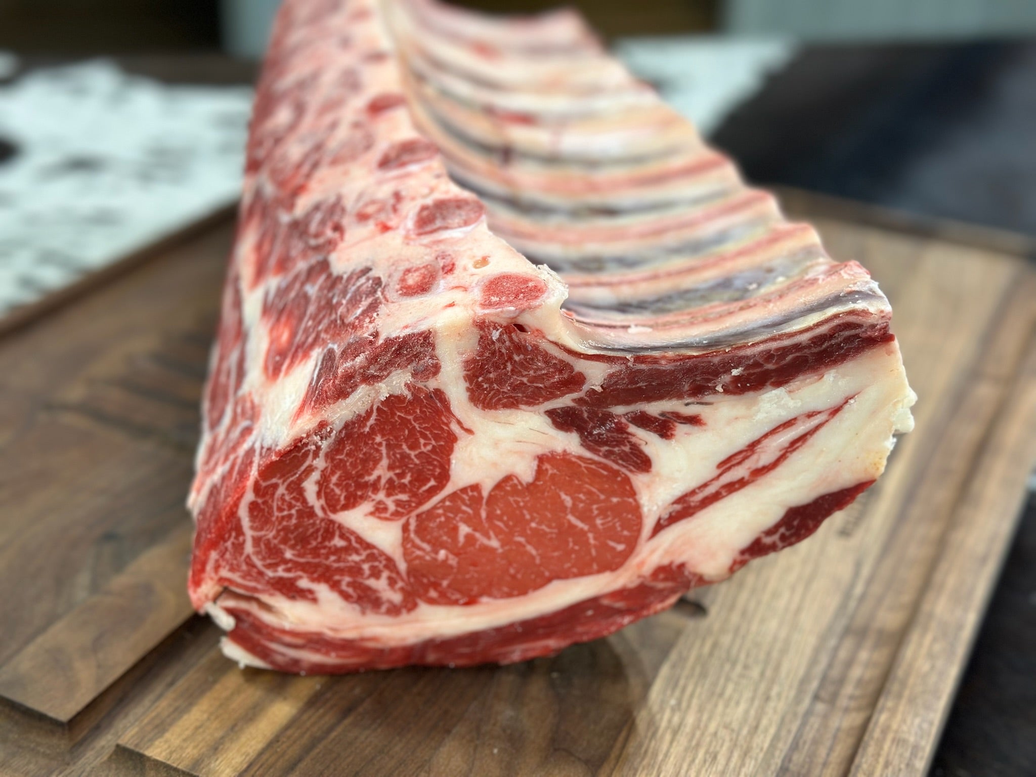 Local Rib Block Prime Rib-OLS – Lost River Butcher Block