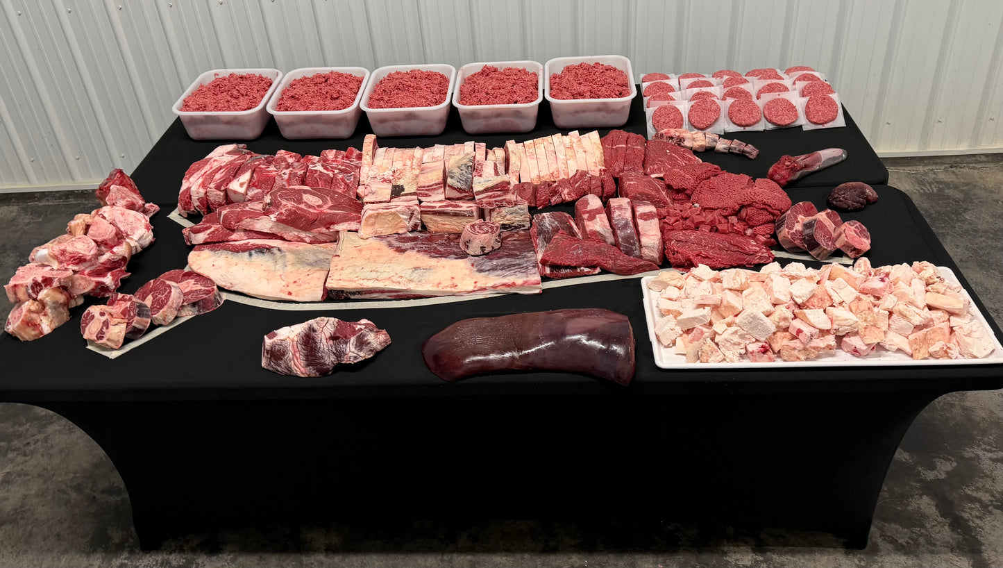Half or Whole Beef